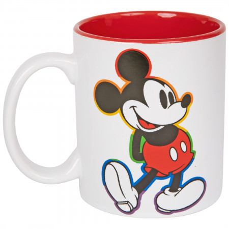 Disney Mickey Mouse Rainbow Aura 11oz. Mug
